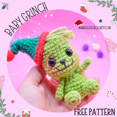 Gráfico de Crochet: Grinch Bebé Gratis