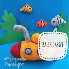 İğne Oyası Balık ve Denizaltı Desenleri