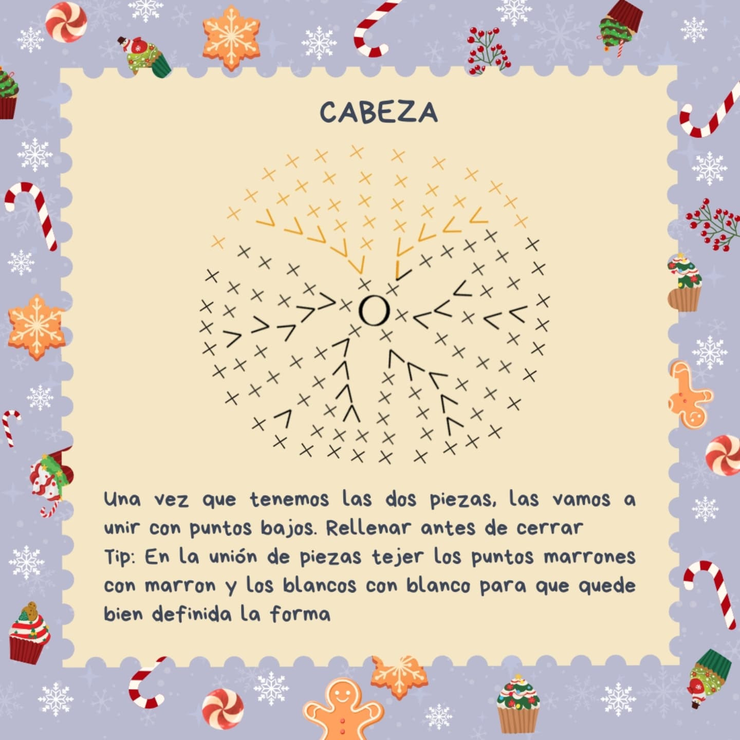 Jengi colgantes: Patrón de crochet navideño gratis