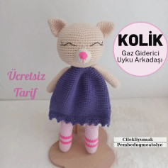 KOLİK Bebek Uyku Arkadaşı Amigurumi Tığ İşi Şeması
