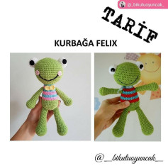 Kurbağa Felix Amigurumi Yapımı