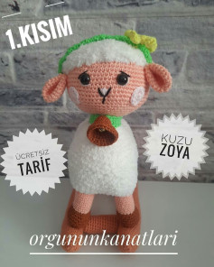 Kuzu Zoya Amigurumi: Ücretsiz Tığ İşi Tarifi