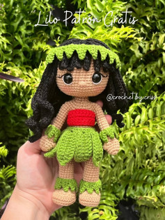 Lilo Patrón Gratis: Amigurumi Crochet
