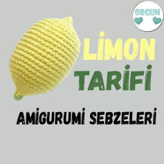 LİMON AMIGURUMİ ÖRNEĞİ