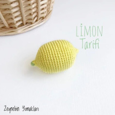 Limon Amigurumi Tığ İşi Şeması