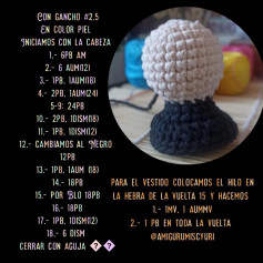 LLAVERO CHIAPANECA: Patrón Amigurumi Gratis