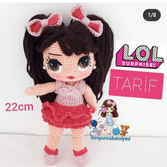 LOL Sürpriz Bebek Tığ İşi Şeması