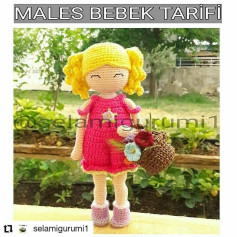 MALES BEBEK AMIGURUMI ŞEMASI