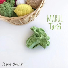 Marul Örgü Şeması: Sebze Modelleri