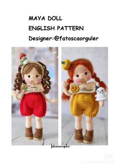 Maya Doll Crochet Pattern: Celebrate New Year and Halloween in Style
