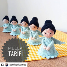Melek Amigurumi Tığ İşi Tarifi