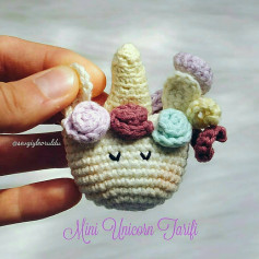 Mini Unicorn Tığ İşi Şeması