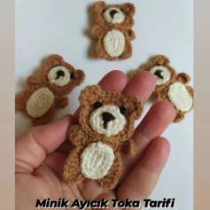 Minik Ayıcık Toka Tığ İşi Şeması