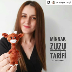 MİNİK ZUZU AMİGURUMİ TARİFİ S E L A M 🧡