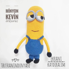 MİNION KEVİN ÖRGÜ ŞEMASI