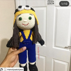 Minyon Bebek Amigurumi Şeması