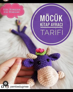MÖÇÜK KİTAP AYRACI ÖRNEĞİ