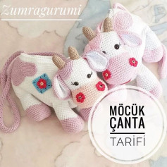 MÖÇÜK ŞEKLİNDE ÖRGÜ ÇANTA KULLANIM KILAVUZU