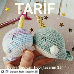 Narbalı Amigurumi Örgü Şeması