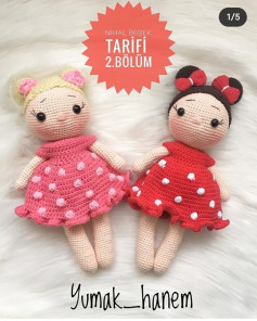 Nihal Bebek Örgü Şeması 2. Bölüm