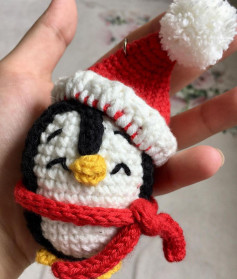 Noel Pengueni Amigurumi Şeması
