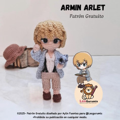 Patrón Amigurumi Armin Arlet Gratis