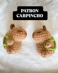 PATRÓN AMIGURUMI CAPIBARA