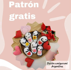 Patrón amigurumi gratis: Llaveros encantadores