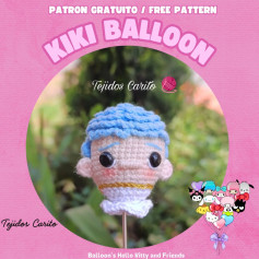 Patrón amigurumi Kiki Balloon gratis