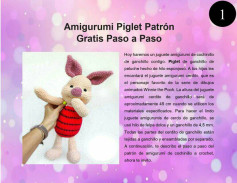 Patrón Amigurumi Piglet Gratis: Paso a Paso