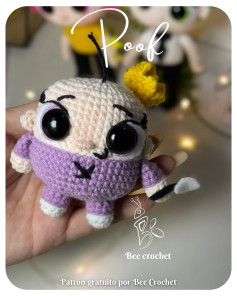 Patrón Amigurumi Pooof Gratis: Mócate un personaje adorable.