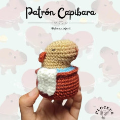 Patrón de amigurumi Capibara: Guía paso a paso