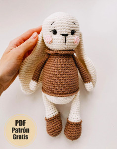 Patrón de amigurumi conejo gratis en PDF