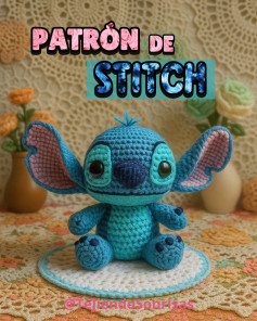 Patrón de Amigurumi: Crea tu Propio Stitch de Ganchillo