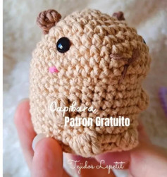 Patrón de Amigurumi de Carpincho: Guía Gratuita para Crochet