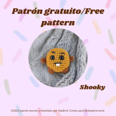 Patrón de amigurumi Shooky gratis
