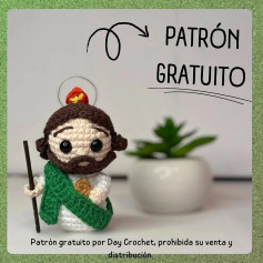 Patrón de Crochet Gratis: San Cristobal
