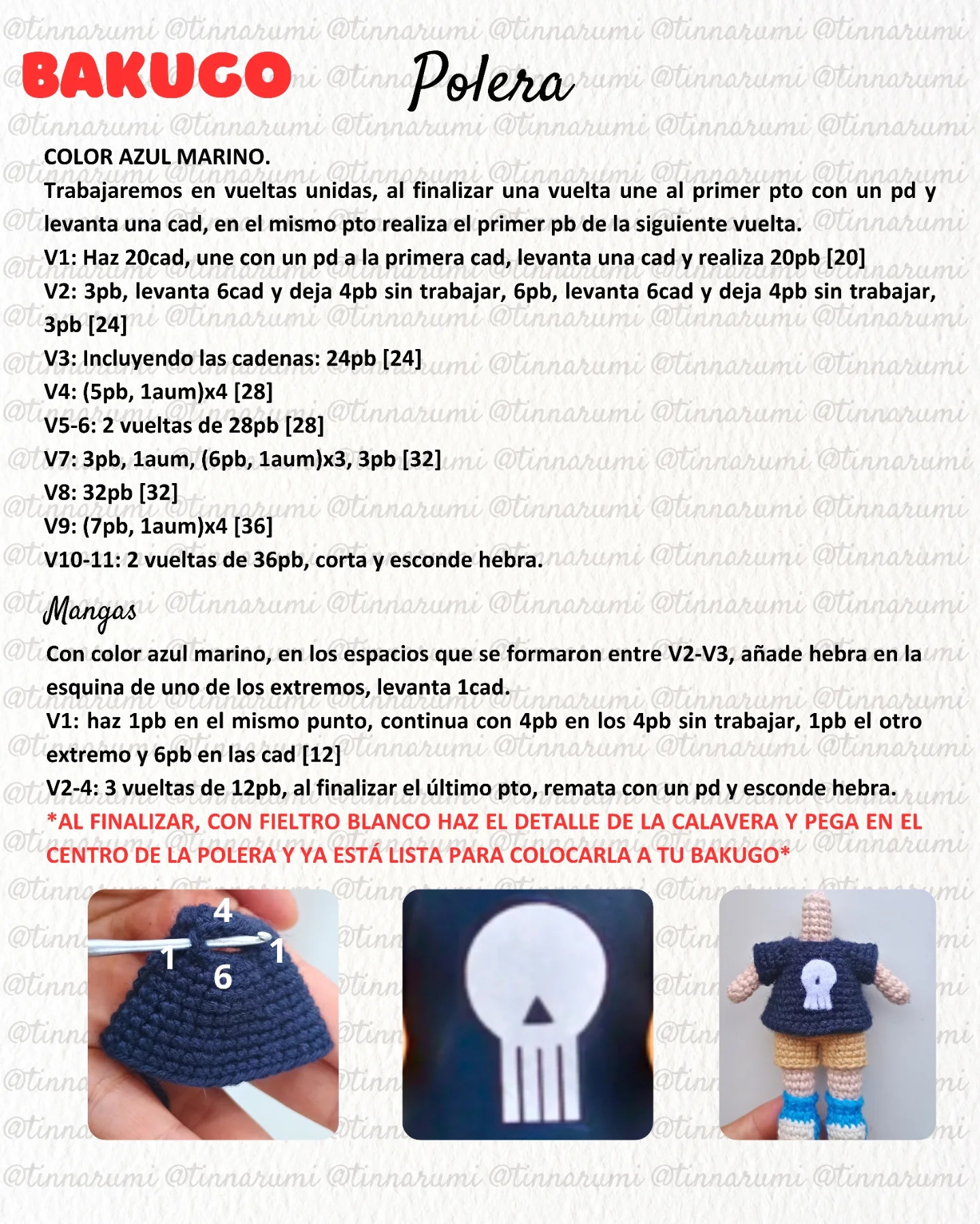 Patrón de Crochet Gratuito: Abejita Martina