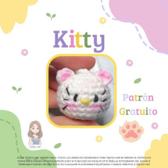 Patrón de Kitty Amigurumi Gratis