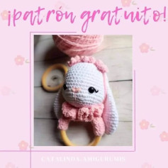 ¡Patrón gratis amigurumi conejito!
