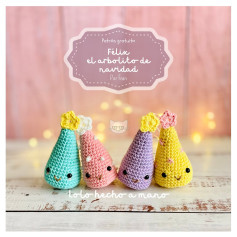 Patrón gratis: Amigurumis árboles de Navidad