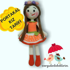 Portakallı Kız Bebek Amigurumi Tarifi