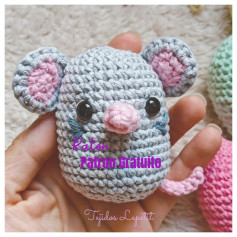 Ratón amigurumi: Patrón gratuito para tejer