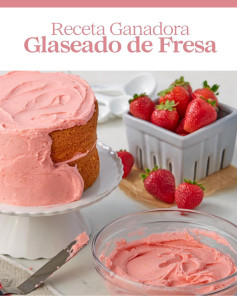 Receta Ganadora: Glaseado de Fresas Fácil