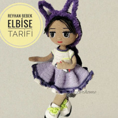 Reyhan Bebek Elbise Örgü Şeması