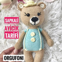 SAPKALI AYIÇIK AMIGURUMI TARİFİ