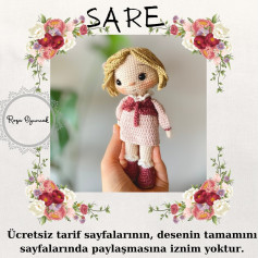 Sare Bebek Amigurumi Şeması