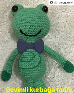 Sevimli Kurbağa Amigurumi Şeması