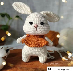 Sevimli Tavşan Amigurumi Şeması
