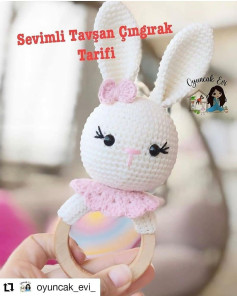 Sevimli Tavşan Çıngırak Şeması